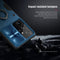 For Samsung Galaxy S21 Ultra 5G NILLKIN Shockproof CamShield Armor Protective Case with Invisible Ring Holder(Blue)