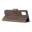 For HTC Desire 21 Pro 5G KHAZNEH Cowhide Texture Horizontal Flip Leather Case with Holder & Card Slots & Wallet(Khaki)