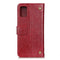 For HTC Desire 21 Pro 5G Copper Buckle Nappa Texture Horizontal Flip Leather Case with Holder & Card Slots & Wallet(Wine Red)