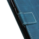 For HTC Desire 21 Pro 5G Crocodile Texture Horizontal Flip Leather Case with Holder & Card Slots & Wallet(Dark Green)