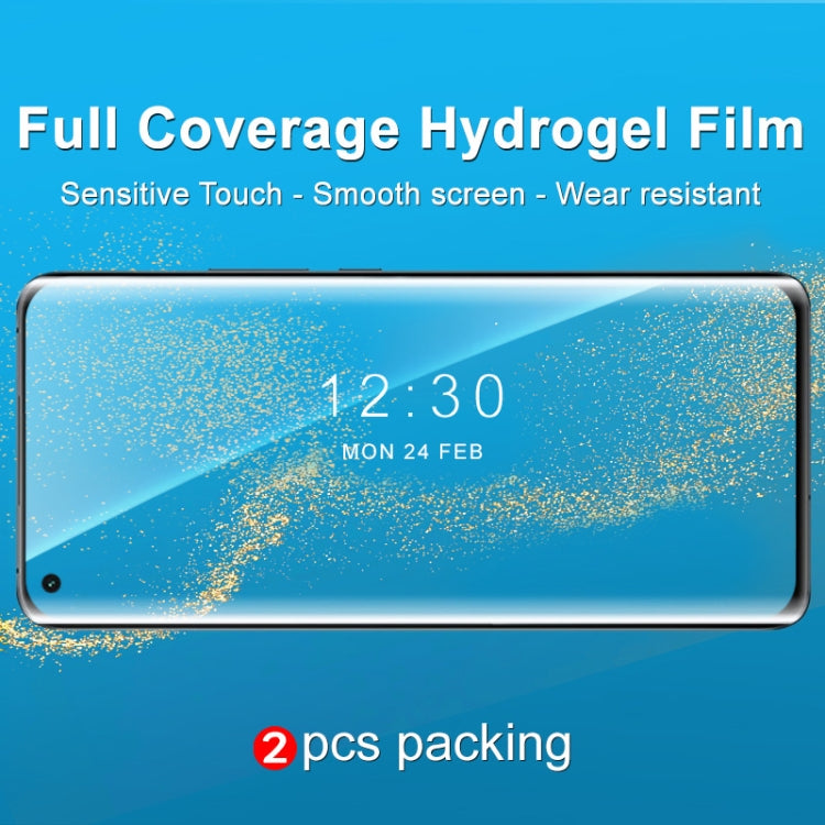 For Xiaomi Mi 11 5G 2 PCS IMAK Curved Full Screen Hydrogel Film