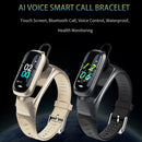 B9 0.96 inch TFT Color Screen AI Voice Smart Bracelet, Support Reject Call / Sleep Monitoring / Heart Rate Monitoring(Black)