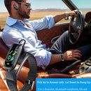 B9 0.96 inch TFT Color Screen AI Voice Smart Bracelet, Support Reject Call / Sleep Monitoring / Heart Rate Monitoring(Black)