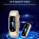 B9 0.96 inch TFT Color Screen AI Voice Smart Bracelet, Support Reject Call / Sleep Monitoring / Heart Rate Monitoring(Black)