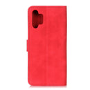 For Samsung Galaxy A32 4G KHAZNEH Retro Texture PU + TPU Horizontal Flip Leather Case with Holder & Card Slots & Wallet(Red)