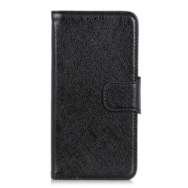 For HTC Desire 21 Pro 5G Nappa Texture Horizontal Flip Leather Case with Holder & Card Slots & Wallet(Black)