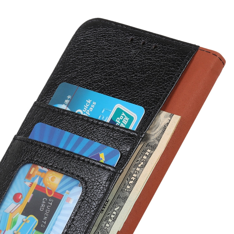 For HTC Desire 21 Pro 5G Nappa Texture Horizontal Flip Leather Case with Holder & Card Slots & Wallet(Black)
