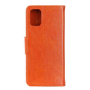 For HTC Desire 21 Pro 5G Nappa Texture Horizontal Flip Leather Case with Holder & Card Slots & Wallet(Orange)