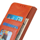 For HTC Desire 21 Pro 5G Nappa Texture Horizontal Flip Leather Case with Holder & Card Slots & Wallet(Orange)