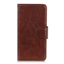 For HTC Desire 21 Pro 5G Nappa Texture Horizontal Flip Leather Case with Holder & Card Slots & Wallet(Brown)