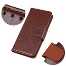 For HTC Desire 21 Pro 5G Nappa Texture Horizontal Flip Leather Case with Holder & Card Slots & Wallet(Brown)