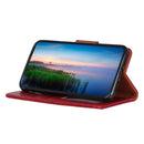 For HTC Desire 21 Pro 5G Nappa Texture Horizontal Flip Leather Case with Holder & Card Slots & Wallet(Red)
