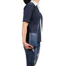 Braided Packing Simple High-end Mobile Phone Bag with Lanyard, Suitable for 6.7 inch Smartphones(Baolan)