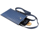 Braided Packing Simple High-end Mobile Phone Bag with Lanyard, Suitable for 6.7 inch Smartphones(Baolan)