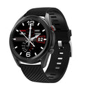 DT91 1.28 inch LTPS LCD Screen IP67 Smart Watch, Support Sleep Monitor / Bluetooth Photograph / Heart Rate Monitor / Blood Pressure Monitoring(Black Carbon Silicone Strap)