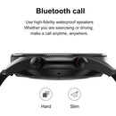 DT91 1.28 inch LTPS LCD Screen IP67 Smart Watch, Support Sleep Monitor / Bluetooth Photograph / Heart Rate Monitor / Blood Pressure Monitoring(Black Leather Strap)