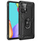 For Samsung Galaxy A52 5G / 4G Shockproof TPU + PC Protective Case with 360 Degree Rotating Holder(Black)