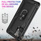 For Samsung Galaxy A52 5G / 4G Shockproof TPU + PC Protective Case with 360 Degree Rotating Holder(Black)