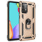 For Samsung Galaxy A52 5G / 4G Shockproof TPU + PC Protective Case with 360 Degree Rotating Holder(Gold)