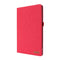 For Lenovo Tab P11 Horizontal Flip TPU + Fabric PU Leather Protective Case with Name Card Clip(Red)