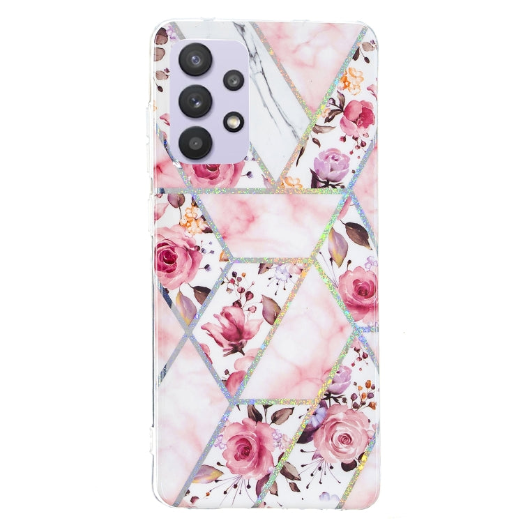 For Samsung Galaxy A32 5G Plating TPU Protective Case(Rose)