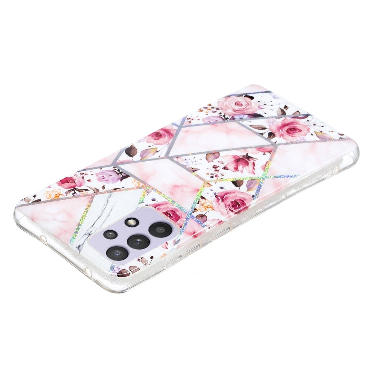 For Samsung Galaxy A32 5G Plating TPU Protective Case(Rose)