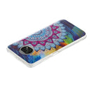 For Xiaomi Redmi Note 9T Luminous TPU Mobile Phone Protective Case(Half-flower)