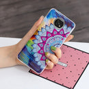 For Xiaomi Redmi Note 9T Luminous TPU Mobile Phone Protective Case(Half-flower)