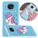 For Xiaomi Redmi Note 9T Luminous TPU Mobile Phone Protective Case(Star Unicorn)