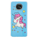For Xiaomi Redmi Note 9T Luminous TPU Mobile Phone Protective Case(Star Unicorn)