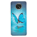 For Xiaomi Redmi Note 9T Luminous TPU Mobile Phone Protective Case(Butterfly)