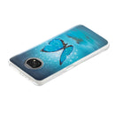 For Xiaomi Redmi Note 9T Luminous TPU Mobile Phone Protective Case(Butterfly)