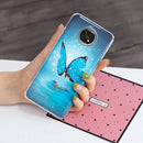 For Xiaomi Redmi Note 9T Luminous TPU Mobile Phone Protective Case(Butterfly)