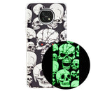 For Xiaomi Redmi Note 9T Luminous TPU Mobile Phone Protective Case(Ghost Head)