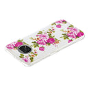 For Xiaomi Redmi Note 9T Luminous TPU Mobile Phone Protective Case(Rose Flower)