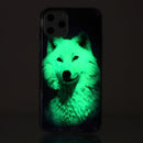For Xiaomi Redmi Note 9T Luminous TPU Mobile Phone Protective Case(Starry Sky Wolf)