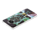For Xiaomi Redmi Note 9T Luminous TPU Mobile Phone Protective Case(Ferocious Wolf)