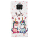 For Xiaomi Redmi Note 9T Luminous TPU Mobile Phone Protective Case(Couple Unicorn)