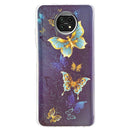 For Xiaomi Redmi Note 9T Luminous TPU Mobile Phone Protective Case(Double Butterflies)