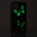 For Xiaomi Redmi Note 9T Luminous TPU Mobile Phone Protective Case(Double Butterflies)