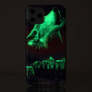 For Xiaomi Redmi Note 9T Luminous TPU Mobile Phone Protective Case(Seven Wolves)