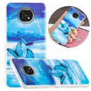For Xiaomi Redmi Note 9T Luminous TPU Mobile Phone Protective Case(Butterflies)