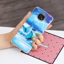 For Xiaomi Redmi Note 9T Luminous TPU Mobile Phone Protective Case(Butterflies)