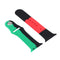 Black Unity Silicone Sports Watch Band For Apple Watch Ultra 49mm / Series 8&7 45mm / SE 2&6&SE&5&4 44mm / 3&2&1 42mm