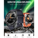 GT105 1.22 inch Touch Screen IP67 Waterproof Smart Watch, Support Blood Pressure Monitoring / Sleep Monitoring / Heart Rate Monitoring(Green)