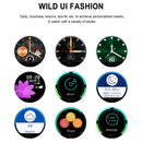 GT105 1.22 inch Touch Screen IP67 Waterproof Smart Watch, Support Blood Pressure Monitoring / Sleep Monitoring / Heart Rate Monitoring(Green)