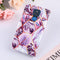 For Motorola Moto G Play (2021) Marble Stitching Horizontal Flip PU Leather Case with Holder & Card Slots & Wallet & Lanyard(Purple)