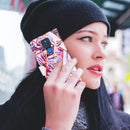 For Motorola Moto G Play (2021) Marble Stitching Horizontal Flip PU Leather Case with Holder & Card Slots & Wallet & Lanyard(Purple)