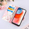 For Motorola Moto G Play (2021) Marble Stitching Horizontal Flip PU Leather Case with Holder & Card Slots & Wallet & Lanyard(Pink White)