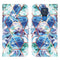 For Motorola Moto G Play (2021) Marble Stitching Horizontal Flip PU Leather Case with Holder & Card Slots & Wallet & Lanyard(Blue Green)
